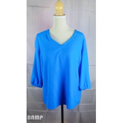 haut bleu , manche ouvertes