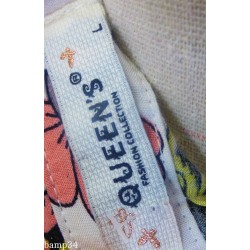 Robe longue motif fleuri