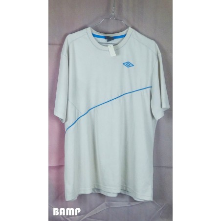 MANCHES COURTES BLEU ET BLANC MARQUE UMBRO