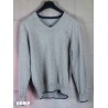 POLO STYLE TOMMY HILFIGER GRIS MANCHES LONGUES