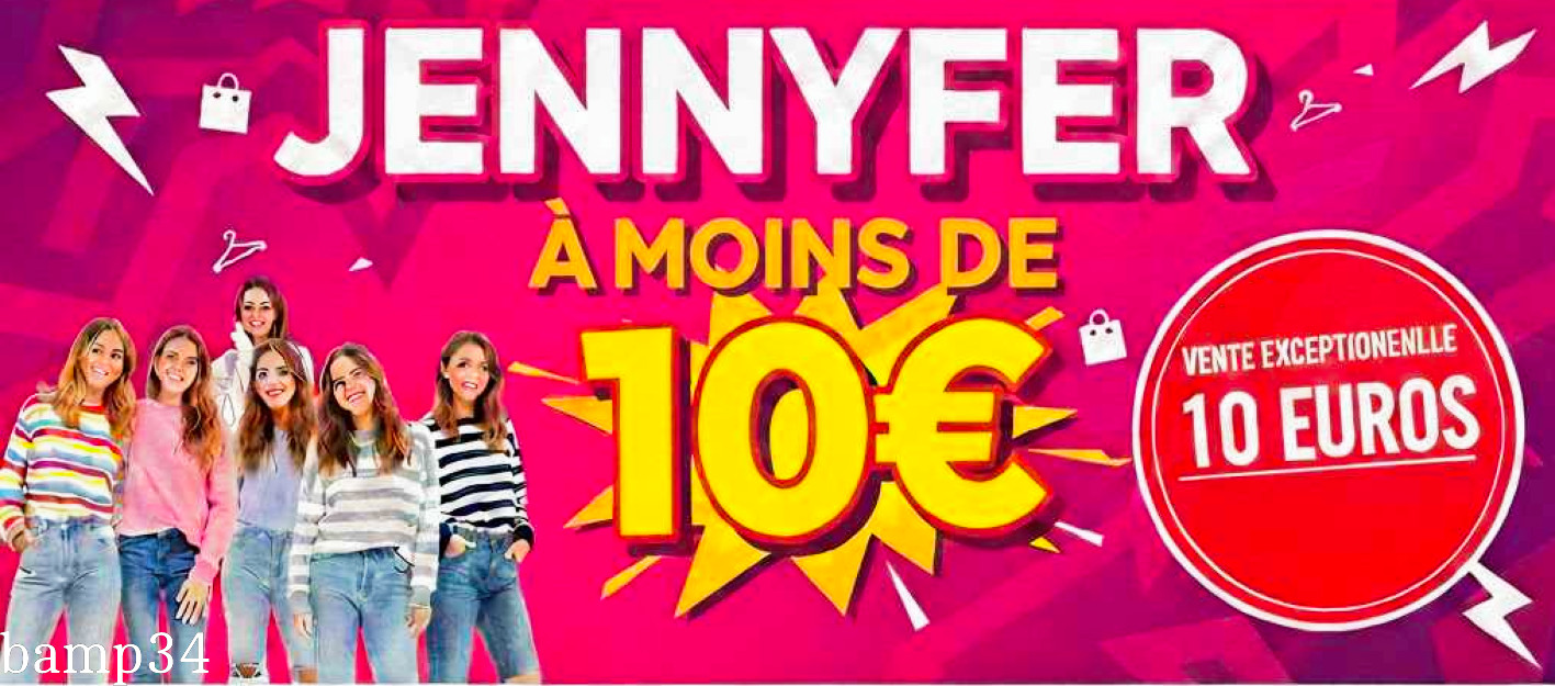 UNE ROBE JENNYFER A MOIN DE 10 EUROS (hors remise)